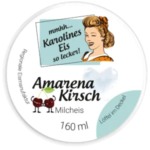 Amarena-Kirsch Milcheis