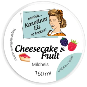 Cheesecake & Fruit – Waldbeere – Milcheis