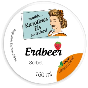 Erdbeer Sorbet