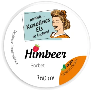 Himbeer Sorbet