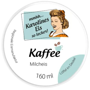 Kaffee Milcheis