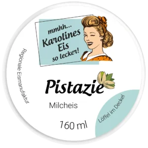 Pistazie Milcheis