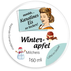 Winterapfel – Milcheis