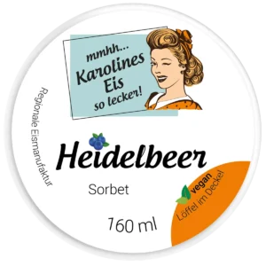 Heidelbeer Sorbet